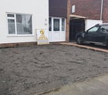 gravel driveway completed by cmr grab and digger hire in halesowen