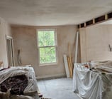 Professional plastering near Malvern for home renovation project by D and N Plastering