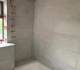 New floor tiles installed by local plumbers in Malvern