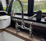Water flow improvement through kitchen taps in Malvern after booster pump fitting