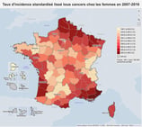 PESTICIDES SANTÉ CANCERS CARTE