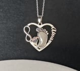 colgante personalizado leche materna