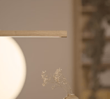 lampadario sospensione pendente artigianale in legno massello luce di qualità led