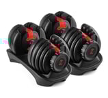 Adjustable Dumbble's set