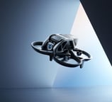 a motorcycle with a helmet on it's side