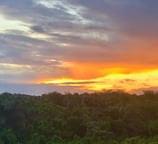 Sunrise from the Farmhouse front porch