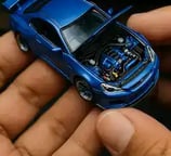 Carro a control remoto con motor a la vista