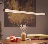lampadario sospensione pendente artigianale in legno massello luce di qualità led