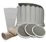 filter bag element segmen disc filter air screen rounded