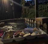 cabaña con tinaja en pichilemu