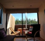 cabaña en pichilemu con tinaja privada