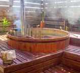cabañas con tinajas en pichilemu