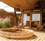 Cabaña en Pichilemu con tinaja