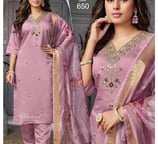 Shimmer Silk Kurta Surwal