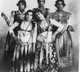 Gawazi dancers with cymbals Mazin