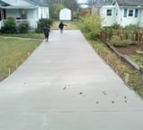 long concrete driveway concrete contractors huntsville al