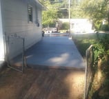 side of the house concrete slab concrete contractors huntsville al