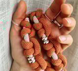 joya complemento macrame plata