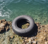 an abstract photograph of a curved wall
