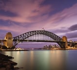 an abstract photograph of a curved wall