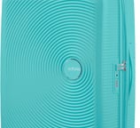 valise bleu ciel american tourister spinner