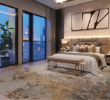 Union Square Residences Master Bedroom View