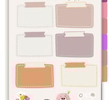 Figuras Stikers Caderno Digital Miss psi