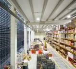 A spotless warehouse resulting from Bryte Cleaning's cleaning services