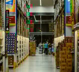 A warehouse kept clean and tidy by Bryte Cleaning's cleaning services