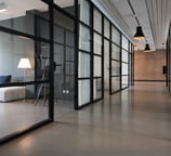 An office in Brisbane after Bryte Cleaning's cleaning services