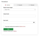 Daftar Akun Tradi