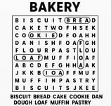 Bakery Word Search 