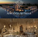 afrodita retreat tulum, mexico luxury villas, beachfront condos riviera maya, tulum real estate