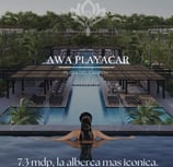 AWA Playacar te ofrece arquitectura y diseño a la vanguardia, interiores y acabados de primer nivel
