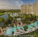 punta laguna corasol preventa departamento campo de golf nick price beachclub alberca laguna