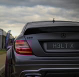 picture of mercedes benz c363 amg on premium tyres sold in our store