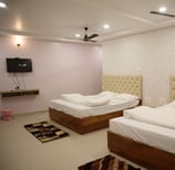 spacious resort room