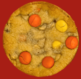 Reece's Pieces Peanut Butter Cookies