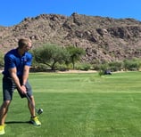 Dr. Meyers golfing