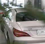 picture of mercedes benz cla 250 on premium tyres sold in our store