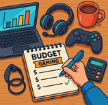 Budget gaming setup