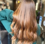 coiffure femme cheveux lisses