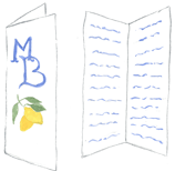 wedding program