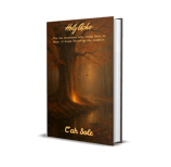 Holy Ache ebook cover by C'ah Sole with tree in forest with light glowing from roots