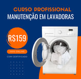 maquina de lavar roupa aberta