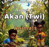 Akan (Twi) Animals coloring Book
