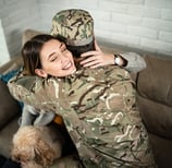 military veteran couple