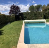 piscine au soleil