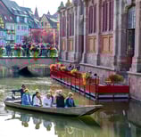 Boat tours in Alsace villages
