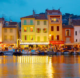 Cassis port houses village small boats